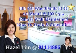 Blk 410 Woodlands Street 41 (Woodlands), HDB 4 Rooms #169650002